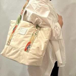 Large Nylon Floral Shoulder Bag (Brand New)